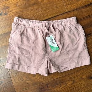 Pink Cargo Shorts